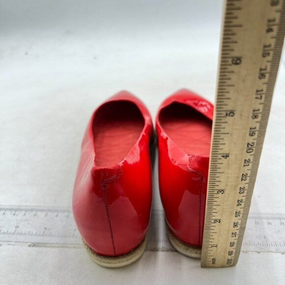 Classic Shallow Slip on Flats Chic Sexy Pointed Toe Low Heel Shoes Ballets Red - Picture 4 of 7